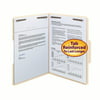 Smead Fastener File Folder, 2 Fasteners, Reinforced 1/3-Cut Tab, Letter Size, Manila, 50 each per Box (14537)