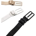 thumbnail image 2 of 6 Piezas Clips para Correa de Sujetador Elástico Ajustable Antideslizante Soporte para Correa Ocultar Correas Ocultar Correas Control de Escote, Beige, Blanco y Negro, 2 of 7