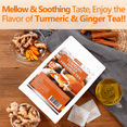 thumbnail image 2 of ULTHMOK 120 Turmeric, Ginger, Cinnamon Blend Tea Bags, 100% Natural & No Additives, 2 of 6