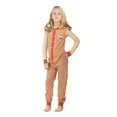 thumbnail image 4 of Boys & Girls Kid's Union Suit Onesie Pajamas HAPPY CAMPER Design On Butt Flap, 4 of 4