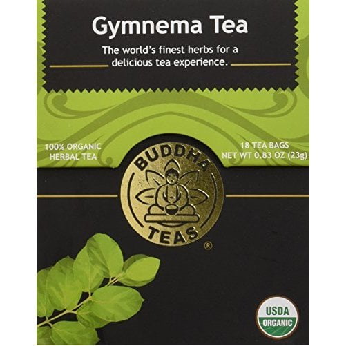 Gymnema Tea Organic Herbs 18 Bleach Free Tea Bags