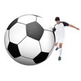 thumbnail image 1 of 100cm Inflatable Giant Soccer Children Football Kid Outdoor Play Games Balloon Giant Beach Soccer Pv, 1 of 5