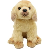 Cute Sitting Labrador Dog Stuffed Animal Plush Toy, Lifelike Dog Plushies, Simulation Animals Doll