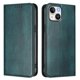 thumbnail image 1 of For iPhone 15 Wallet Cases Retro Texture RFID Blocking Leather Phone Cover - Black, 1 of 5