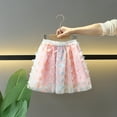 thumbnail image 2 of XAOWF Child Girls Skirt Casual Comfortable Elastic Waist Casual Fashion Summer Tutu Skirts 3-11 Years 2025 Lovely Versatile Skirt, 2 of 5