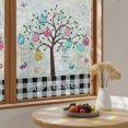 Rainbow Window Privacy Film, Happy Easter Colorful Eggs Tree Non ...