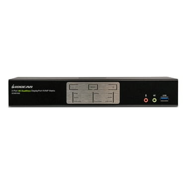 IOGEAR 2-Port 4K Dual View DisplayPort Matrix KVMP