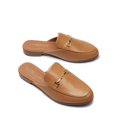 thumbnail image 4 of Zapatos DREAM PAIRS Mules Sin Talón con Hebilla Color Tan Talla 9.5, 4 of 7