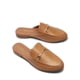 thumbnail image 4 of Zapatos DREAM PAIRS Mules Sin Talón con Hebilla Color Tan Talla 9.5, 4 of 7