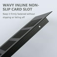 thumbnail image 3 of Floor Vents - Heavy Duty Walkable floor register - Premium Finish - Easy adjust air supply lever (Black), 3 of 8