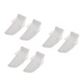 thumbnail image 4 of Calcetines de Encaje para Trajes de Vestir Sunnimix 3 Pares Blythe Blanco, 4 of 8