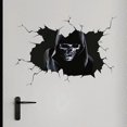 thumbnail image 4 of SZTXJ 2PCS 3D Halloween Wall Stickers, Halloween Skull Wall Stickers, Removable Halloween Decorations Scary Decorations for Bedroom, Halloween Window, 4 of 5
