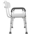 thumbnail image 5 of Vaunn Shower Chair Bath Seat with Padded Arms, Removable Back and Adjustable Legs for Bathtub Safety and Supports Weight up to 350 lbs, 5 of 7