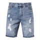 thumbnail image 1 of Txlixc Pantalones vaqueros de color sólido de verano con bolsillos (azul) Txlixc  moda, 1 of 9