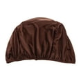 thumbnail image 3 of yotijay Round Saucer Chair Cover Anti Slip Soft Replace for Home Dining Room Bedroom Brown, 3 of 9