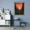 thumbnail image 7 of Diamond Art Kit for Adults, Motorcycle Sunset Forest Scenery Diamond Painting for Adults Beginners, DIY Diamond Art Painting Kits, 5D Diamond Painting Crafts for Home Decor 12x16 Frameless, 7 of 7