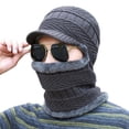 thumbnail image 1 of SharkTRUE All-in-One Winter Warm Hat, Neck Gaiter & Gloves Set: Ultimate Cold Protection, 1 of 8