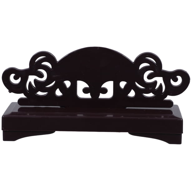 Soporte plegable creativo para ventilador, base redonda de plástico para ventilador, soporte decorativo