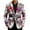 Q7-Silver, variant on Nokdvo Mardi Gras Jackets for Men Corduroy Two Button Blazer Carnival Mask Graphic Notch Lapel Dress Blazer with Pockets Slim Fit Carnival Lightweight Casual Blazers Suit Jacket,Silver XL