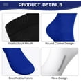 thumbnail image 3 of 3 Pairs Soccer Socks Bulk Baseball Sock Youth High Long Tube Softball Football Team Boys Girls Adults Sport Sock, 3 of 9