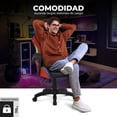 thumbnail image 2 of Silla Gamer Playfever Delta Luz Rgb Ergonomica Reclinable, 2 of 6