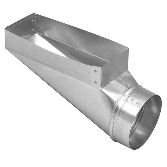 3-1/4" x 10" x 5" End Boot Duct
