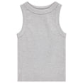 thumbnail image 2 of BTween Girls 4 Pack Ribbed Tank Tops Sleeveless Cotton Blend Tees for Everyday Wear, Layering, or Summer Outfits (Sizes 4-14), 2 of 5