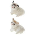 thumbnail image 1 of 2 Pieces Simulation Cat, Pet Kitten Toys Stuffed Pet Kitten, 1 of 8