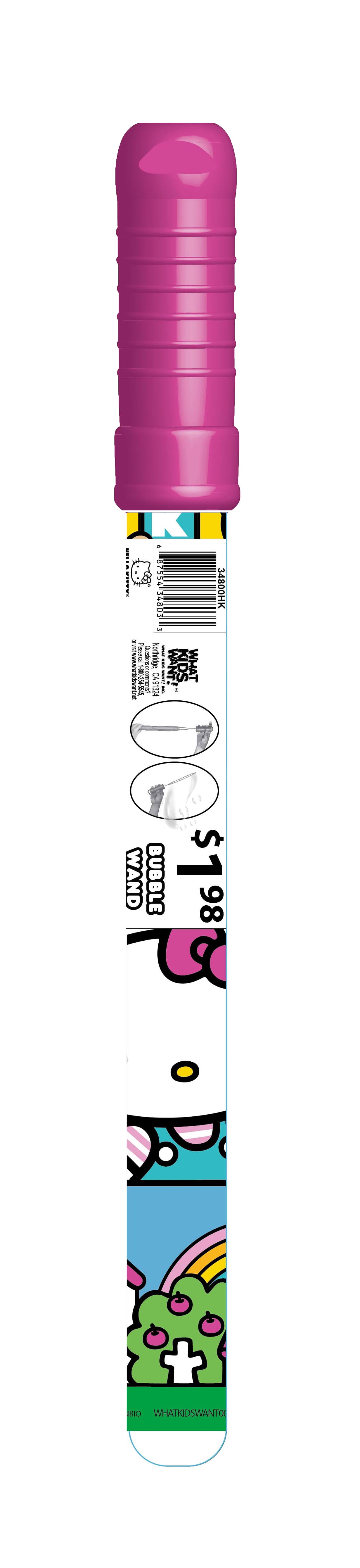 Bâton à bulles Hello Kitty