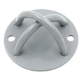 thumbnail image 1 of Wall Ceiling Mount Bracket For Multiple Workout Choices, Stable Premium Welding Anchor For Yoga Swing Battle Ropes, Heavy Duty Material For Indoor Outdoor Exercise, 12 Cm Diameter, Grey, 1 of 4