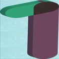 thumbnail image 1 of Ahgly Company Machine Washable Indoor Square Transitional Velvet Maroon Purple Area Rugs, 6' Square, 1 of 7