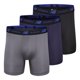 thumbnail image 1 of Calzoncillos bóxer New Balance Mesh 5 No Fly S Athletic para hombre, paquete de 3, 1 of 5