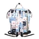 thumbnail image 4 of Bolsa de pañales de gran capacidad para mamá, mochila impermeable para viaje al aire libre, bolsa de pañal de maternidad para pañales de bebé, bolsa de viaje para cochecito, 4 of 4
