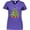 Purple, variant on Inktastic Christmas Tree Women's V-Neck T-Shirt