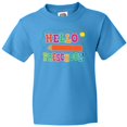 thumbnail image 3 of Inktastic Hello Preschool 1st Day of School Youth T-Shirt, 3 of 5