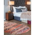 thumbnail image 3 of Unique Loom Timeless Collection Area Rug - Andrew (7' 6" x 10' 6" Oval Multi/Blue), 3 of 7