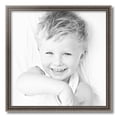 thumbnail image 2 of ArtToFrames 21x21 inch Antique Silver Picture Frame, Silver Wood Poster Frame (4562), 2 of 8