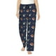 thumbnail image 1 of Fotbe Hedgehog And Snail Pantalones de Pijama para Mujer, Pantalones de Dormir, Pantalones Pj con Cordón y Bolsillos-XX-Large, 1 of 6