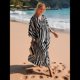 thumbnail image 4 of Vestido Caftán con Estampado Animal para Mujer, Talla Grande, para Playa, Verano 2025 Estampado de Cebra Talla Única, 4 of 10