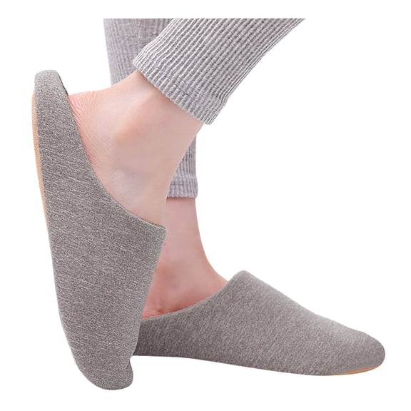 Chenyee Women's Non Slip House Slippers Lightweight Soft Sole Cotton Memory Foam Indoor Slippers