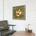 thumbnail image 5 of HFDF Farm Rustic Wall Art Decor: Farmhouse Chicken Wood Prints Vintage Country Animal Picture Artwork Hen Chickens Kitchen Painting for Home Living Room 20x16inch Framed, 5 of 6