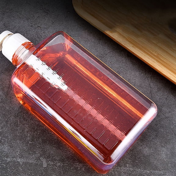 WEUVEB Clear Condiment Squeeze Bottle Nonleak Liquid Storage Kitchen Use