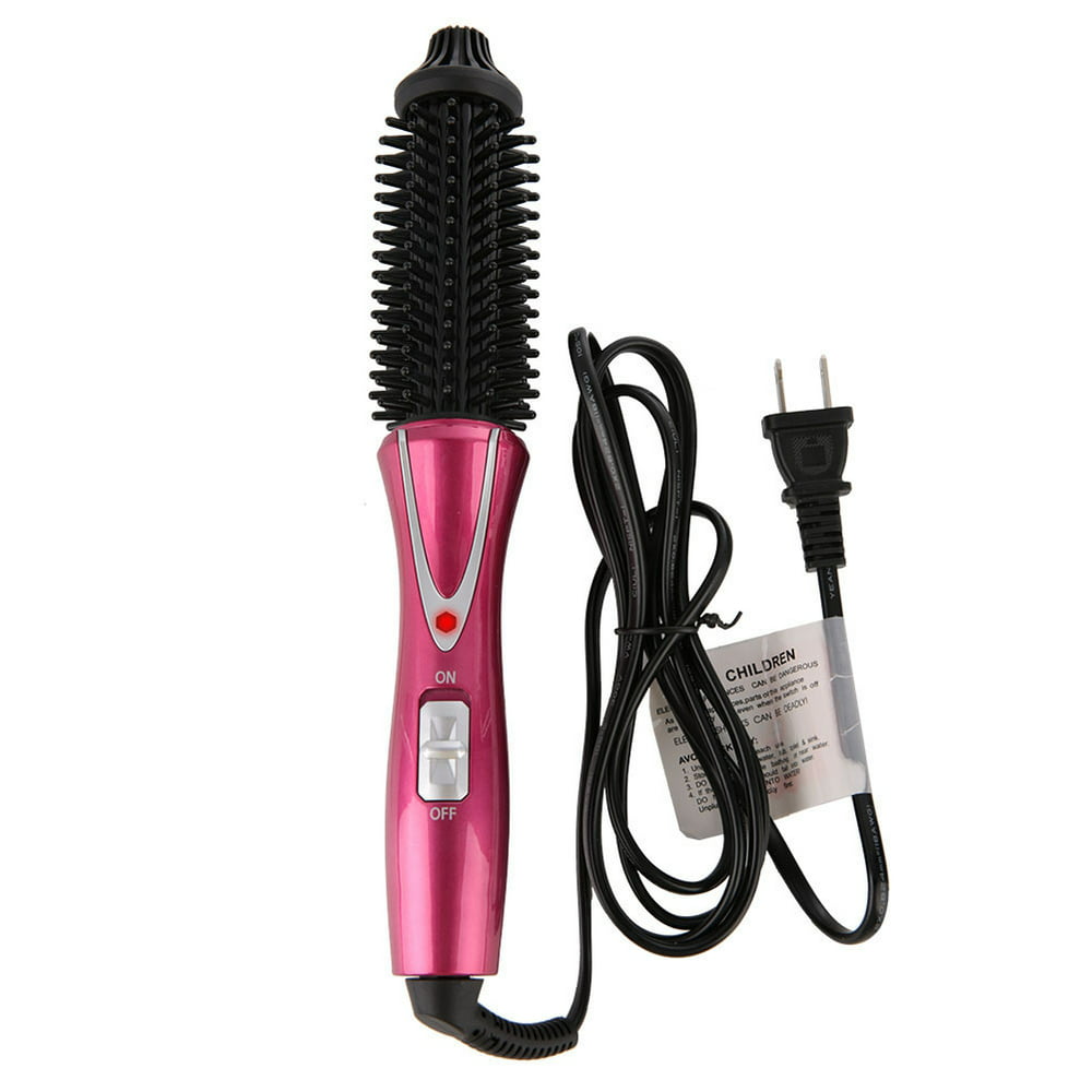 Tebru Electric Hair Curler, Electric Folding Hair Curler Comb Brush Portable Hair Dressing