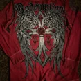 thumbnail image 2 of Camiseta de manga larga para hombre y mujer, camisa de gran tamaño con patrón cruzado de Hip Hop, cuello redondo, ropa gótica informal, Tops, Y2K, 2 of 4