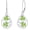 05-Shamrock, variant on Shamrock Earrings 925 Sterling Silver Green Hat Clover Earrings Irish Green Clover Dangle Earring St Patricks Day Gifts Jewerlry for Women
