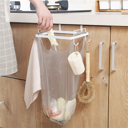 

Cabinet Garbage Rack Kitchen Garbage Bag Hanger Bag Shelf Bracket Storage Rack