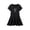 Black, variant on Big Girl Dresses , Girls Size 8 Dress,Girls Summer Casual Knee Length Pleated Dress with Playful Print Comfortable Blend for Everyday Wear