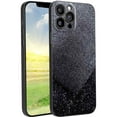 thumbnail image 1 of Compatible with iPhone 13 Pro Max Phone Case, Black-Glitter Case Men Women, Flexible Silicone Shockproof Case for iPhone 13 Pro Max, 1 of 1