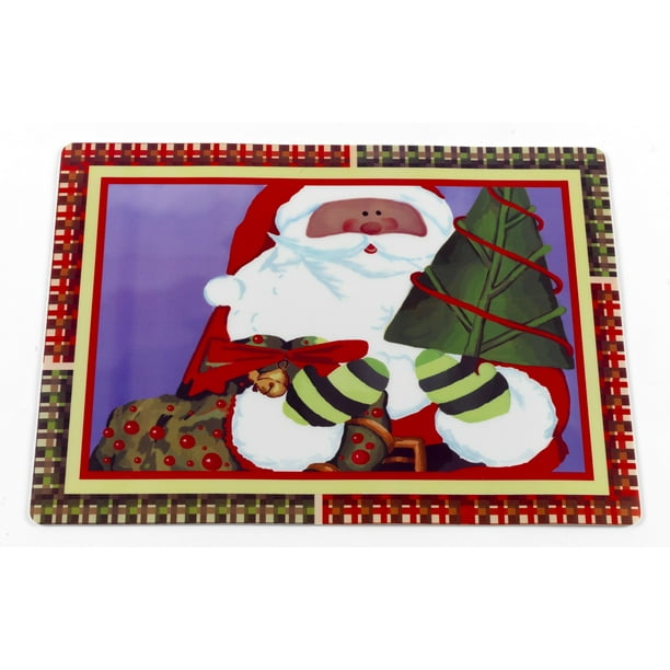 Santas Milk N Cookies Collection Set of 6 Expanded Foam ...