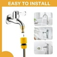 Garden Mixer Tap Hose Fitting Set, 1pcs Hose End Connector 1pcs Tap